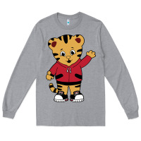 Heather Grey daniel tigers neighborhood Long Sleeve Tee - linhVisuals