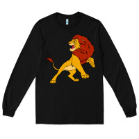 Black mufasa the lion king Long Sleeve Tee - linhVisuals