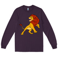 Plum mufasa the lion king Long Sleeve Tee - linhVisuals
