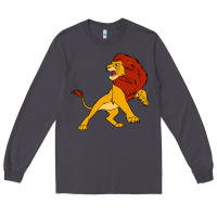 Smoke mufasa the lion king Long Sleeve Tee - linhVisuals