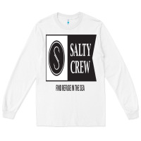 White salty crew Long Sleeve Tee - linhVisuals