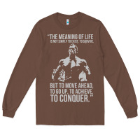 Chestnut schwarzenegger arnie Long Sleeve Tee - linhVisuals