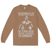 Toasted Coconut schwarzenegger arnie Long Sleeve Tee - linhVisuals