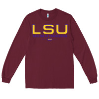 Burgundy lsu college of engineering  1890 Long Sleeve Tee - linhVisuals