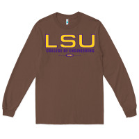 Chestnut lsu college of engineering  1890 Long Sleeve Tee - linhVisuals