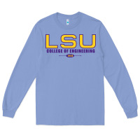 Colony Blue lsu college of engineering  1890 Long Sleeve Tee - linhVisuals
