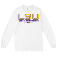 White lsu college of engineering  1890 Long Sleeve Tee - linhVisuals