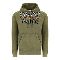 Vintage Olive race mama Vintage Hoodie - SublimationCraftShop