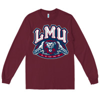Burgundy lmu education Long Sleeve Tee - linhVisuals