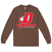 Chestnut red de dickinson college vectorized Long Sleeve Tee - linhVisuals