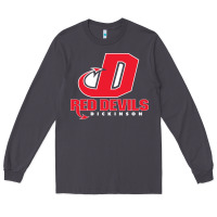 Smoke red de dickinson college vectorized Long Sleeve Tee - linhVisuals