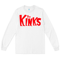 White The Kinks Long Sleeve Tee - linhVisuals