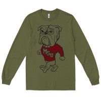 Army Green mississipp state shirt Long Sleeve Tee - linhVisuals