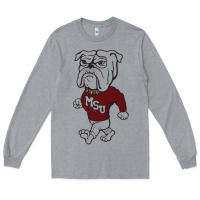 Heather Grey mississipp state shirt Long Sleeve Tee - linhVisuals