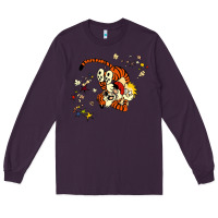 Plum calvin Long Sleeve Tee - linhVisuals