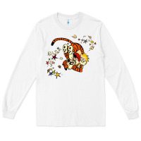 White calvin Long Sleeve Tee - linhVisuals