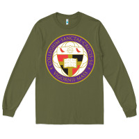 Army Green college of the holy cross Long Sleeve Tee - linhVisuals