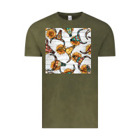 Vintage Olive native american aztec seamless pattern 7 Vintage Tee - BundleAndBundleShop