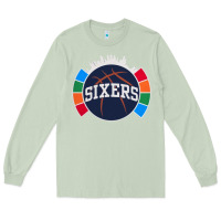 Matcha sixers basketball Long Sleeve Tee - linhVisuals