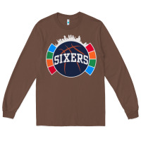 Chestnut sixers basketball Long Sleeve Tee - linhVisuals