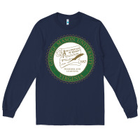 Navy george mason university Long Sleeve Tee - linhVisuals