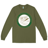 Army Green george mason university Long Sleeve Tee - linhVisuals