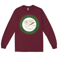 Burgundy george mason university Long Sleeve Tee - linhVisuals