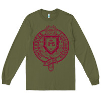 Army Green f0rdham university Long Sleeve Tee - linhVisuals