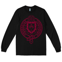 Black f0rdham university Long Sleeve Tee - linhVisuals