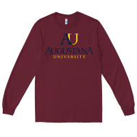 Burgundy Augustana university, Apparel Long Sleeve Tee - linhVisuals