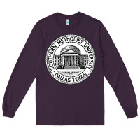 Plum southern methodist university Long Sleeve Tee - linhVisuals