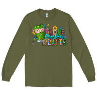 Army Green LIve Christmas Latte Long Sleeve Tee - CowhideDigitalArt