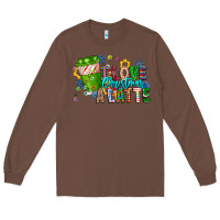 Chestnut LIve Christmas Latte Long Sleeve Tee - CowhideDigitalArt