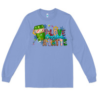 Colony Blue LIve Christmas Latte Long Sleeve Tee - CowhideDigitalArt