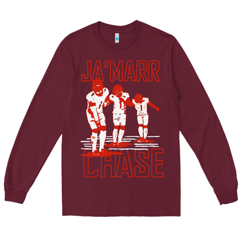 Ja'marr Chase Long Sleeve Tee by linhVisuals | Teevron
