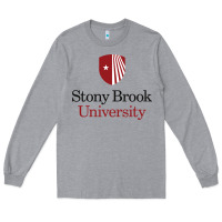 Heather Grey stony brook university Long Sleeve Tee - linhVisuals