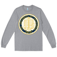 Heather Grey university of california, davis Long Sleeve Tee - linhVisuals
