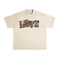 Sandshell love american sunflower Urban Heavy Tee - BundleAndBundleShop