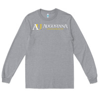 Heather Grey AU, Augustana University, apparel Long Sleeve Tee - linhVisuals