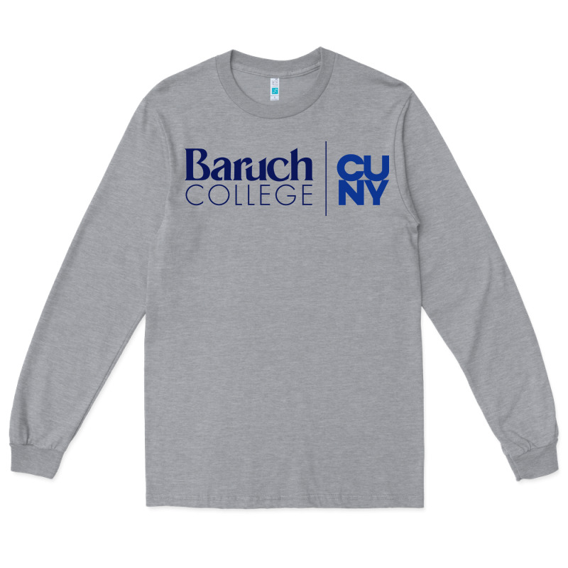 Baruch College Vectorized Long Sleeve Tee by linhVisuals | Teevron