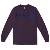 Plum baruch college vectorized Long Sleeve Tee - linhVisuals