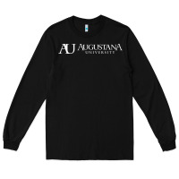 Black AU, Augustana University, apparel Long Sleeve Tee - linhVisuals