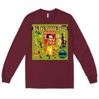 Burgundy big bad voodoo daddy Long Sleeve Tee - linhVisuals