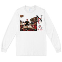 White neil peart r.i.p Long Sleeve Tee - linhVisuals