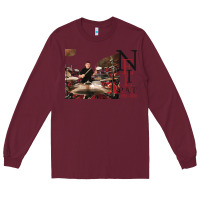 Burgundy neil peart r.i.p Long Sleeve Tee - linhVisuals