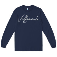 Navy vaffanculo essential Long Sleeve Tee - linhVisuals