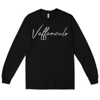 Black vaffanculo essential Long Sleeve Tee - linhVisuals