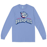 Colony Blue lehigh valley ironpigs Long Sleeve Tee - linhVisuals