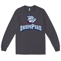 Smoke lehigh valley ironpigs Long Sleeve Tee - linhVisuals