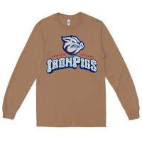 Toasted Coconut lehigh valley ironpigs Long Sleeve Tee - linhVisuals